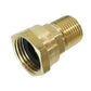 IPC Eagle Garden Hose Fitting / Hydro Cart Inlet - Tilted Right Oblique Bottom View