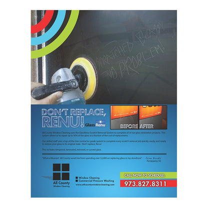 Scratched Glass Color Flier