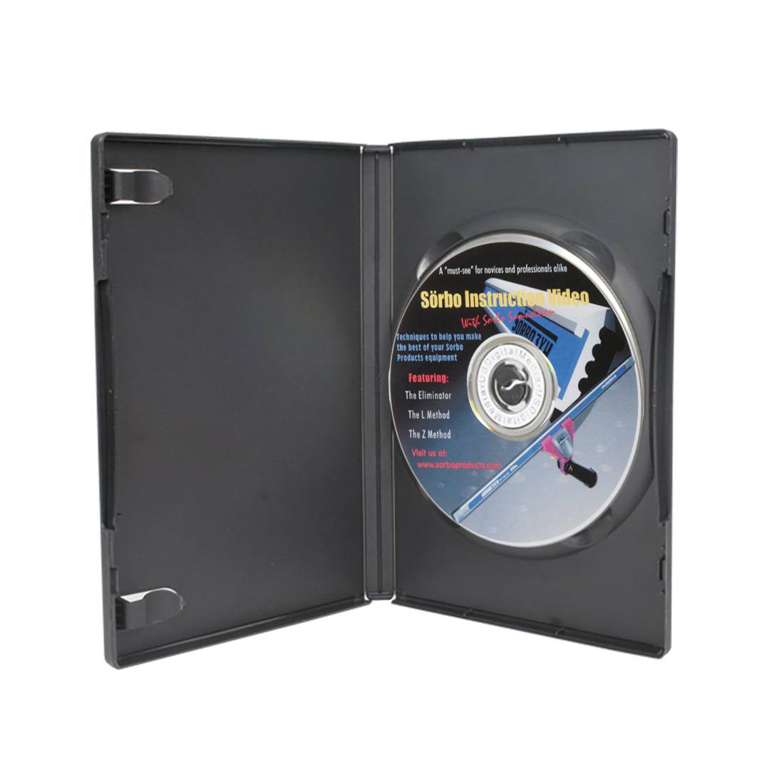 Sörbo Instructional Techniques DVD - In DVD Case Angled View