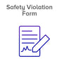 Safety Violation Form Icon