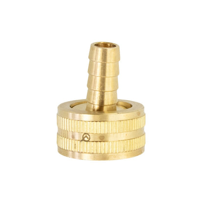 Garden Hose Thread Female to Barb - 3/8 Inch - Rear View