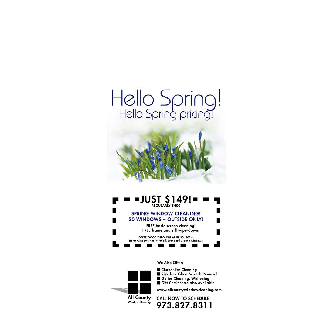 Hello Spring Door Hanger