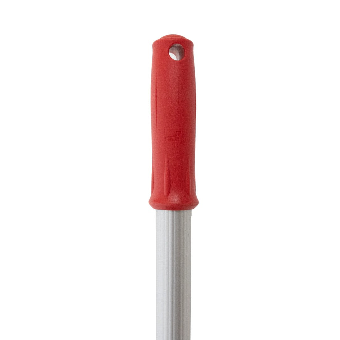 Unger OptiLoc Extension Pole Red 2 Section - 8 Foot - Bottom Section Close-Up