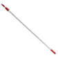 Unger OptiLoc Extension Pole Red 2 Section - 8 Foot - Titled Right Front View