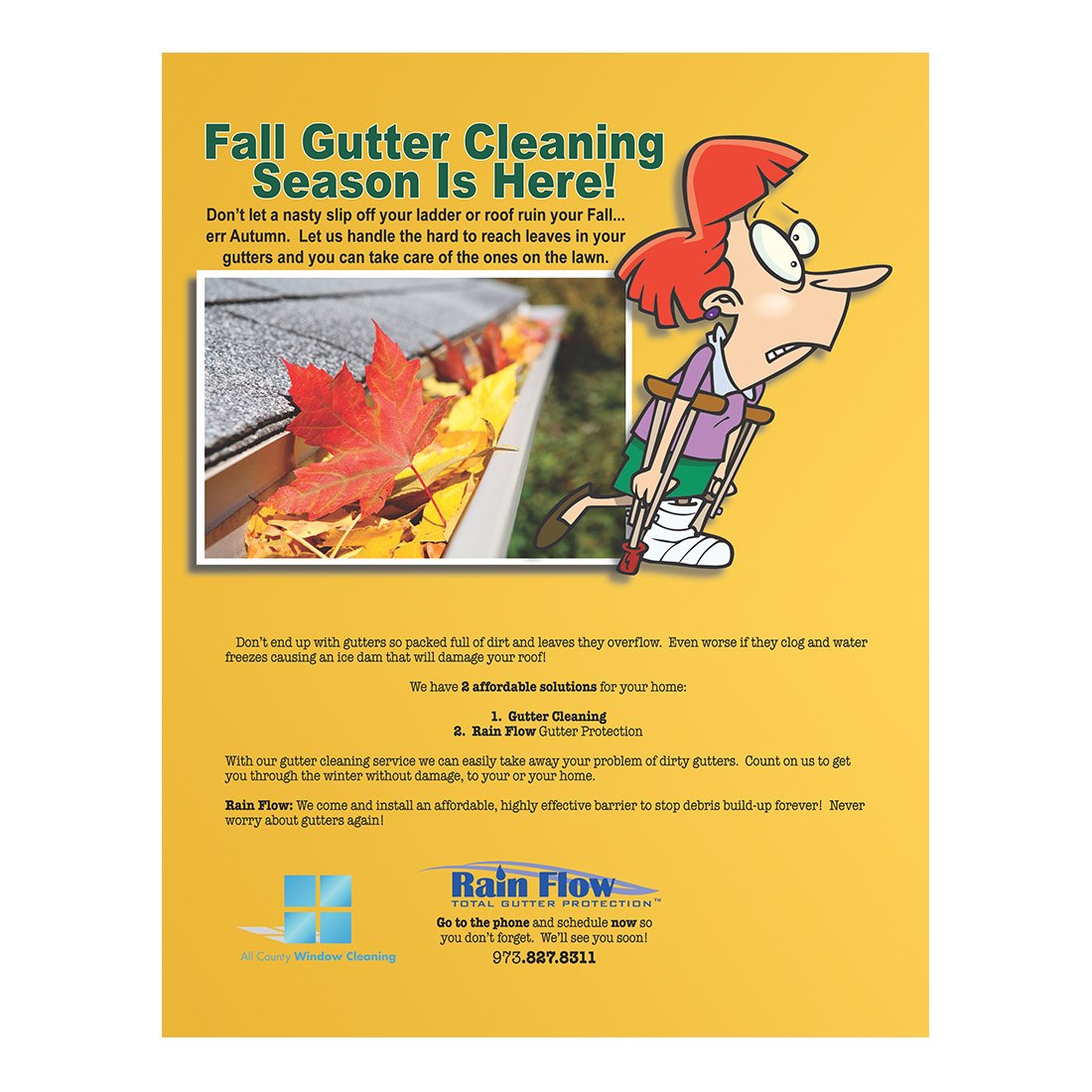 Don't Ruin Your Fall Color Flier