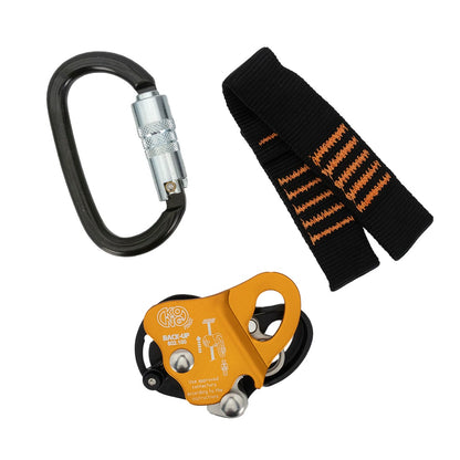 KONG ANSI Back-Up Fall Arrester with Lanyard Separated View