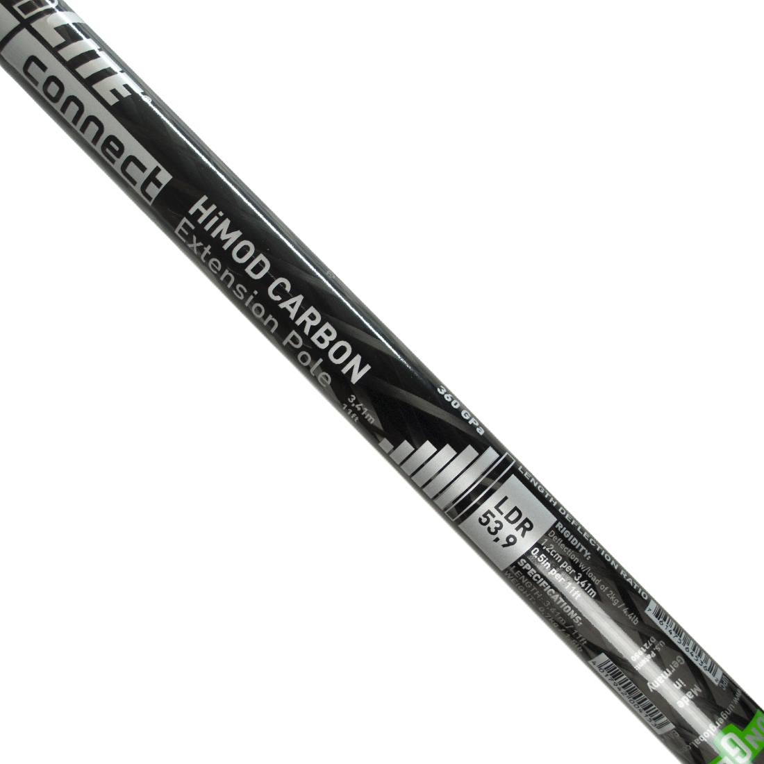 Unger nLite HiMod Carbon Extension Pole - 11 Foot - Decal Close-Up View