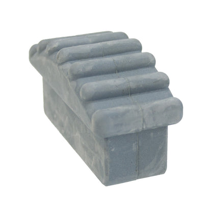 Metallic Ladder Rubber Plugs - Set of Two - Single Plug Angled Front Side View