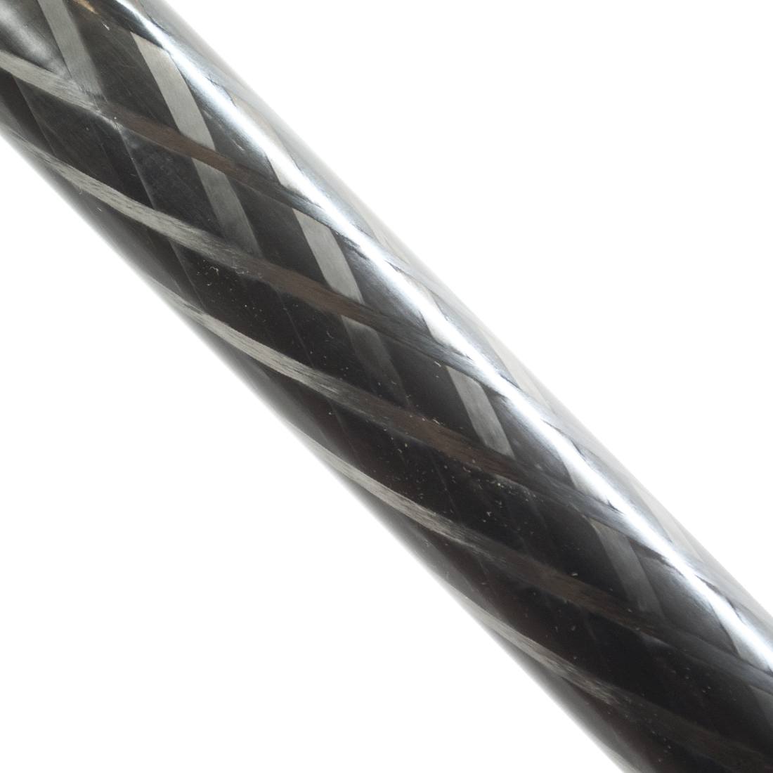 Unger nLite HiMod Carbon Extension Pole - 11 Foot - Carbon Fiber Detailed Close-Up View