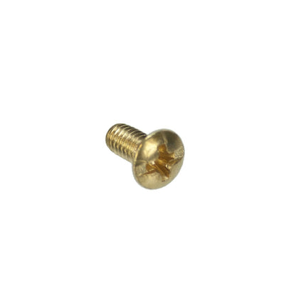 Ettore Screw for Brass Handle - Angled Top View