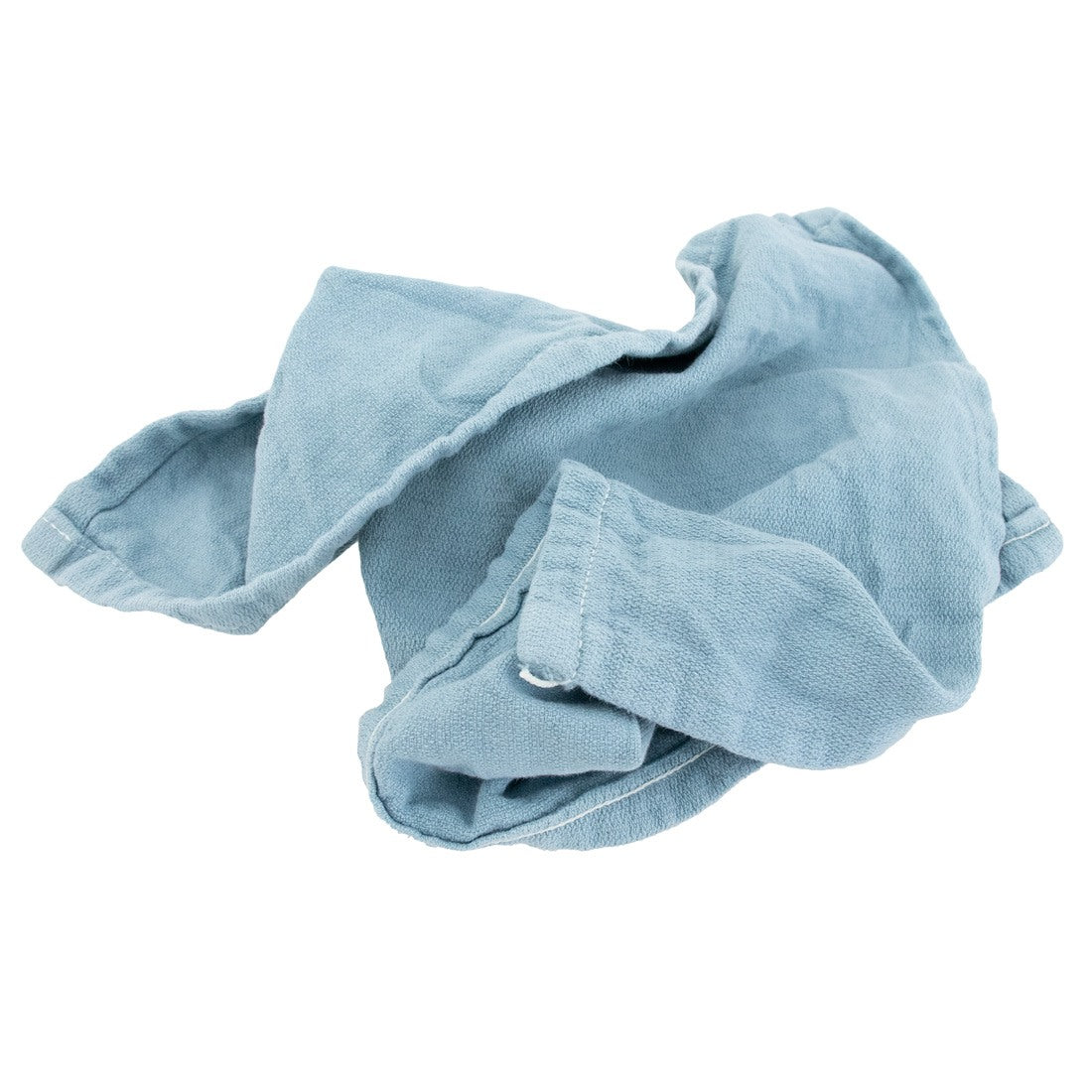 Recycled Surgical Towels Blue Crumpled View