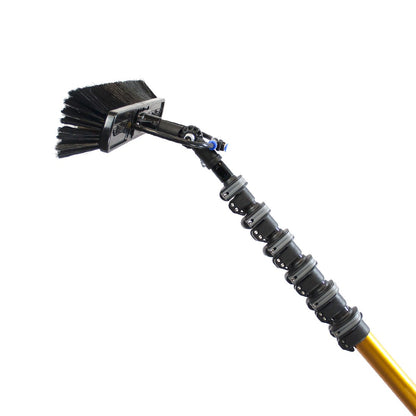 Ettore Aquaclean Carbon Fiber and Aluminum Pole Brush View