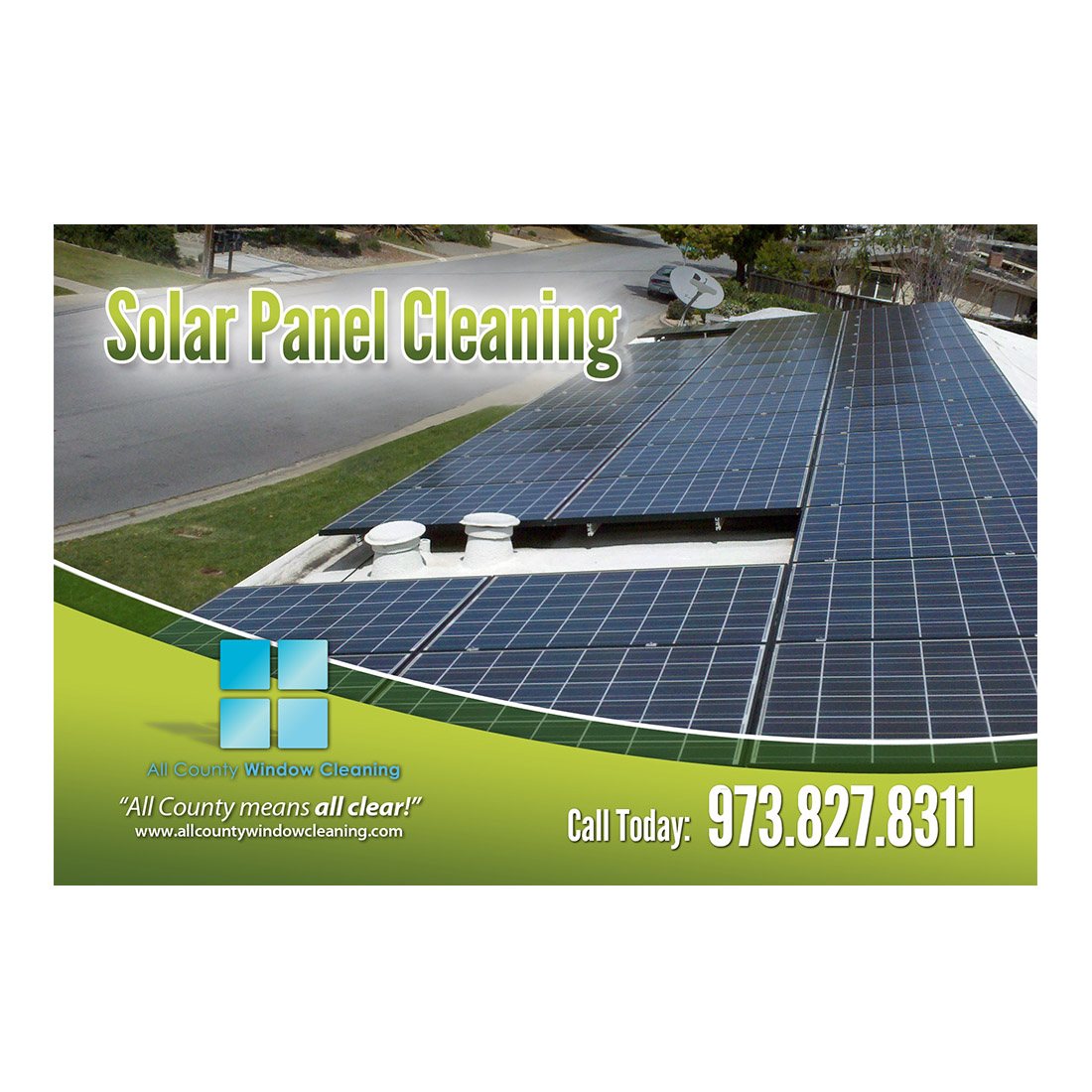 Solar Panel Design Suite - Postcard Small - Front View
