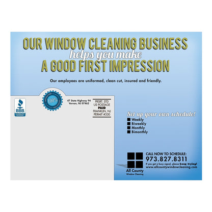 No Second Chance Design Suite - Postcard Large - Back View