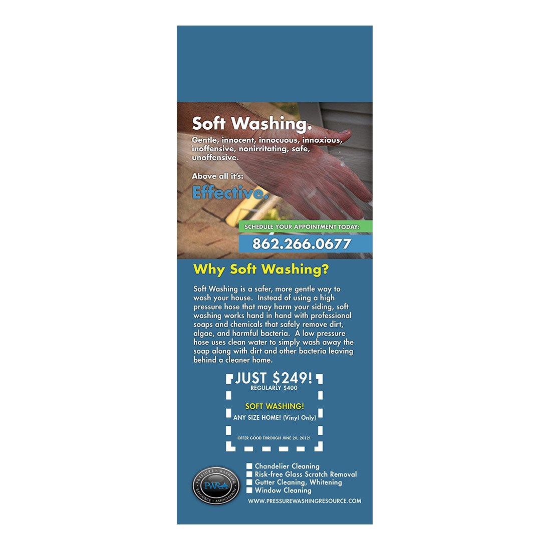 Soft Washing Door Hanger