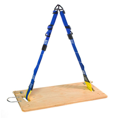 Sky Genie 2 Strap Descent Chair - Adjustable Strap - Angled Front View