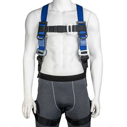 Sky Genie Full Body Aether Harness - On Mannequin - Front View