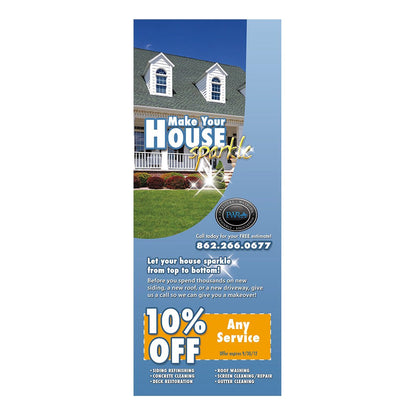 Make Your House Sparkle Door Hanger