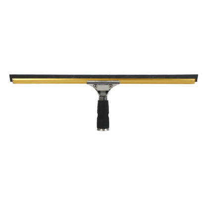 Ettore Complete Stainless Steel with Rubber Grip Super Squeegee Back View