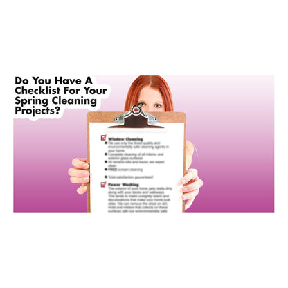 Spring Checklist Facebook Ad