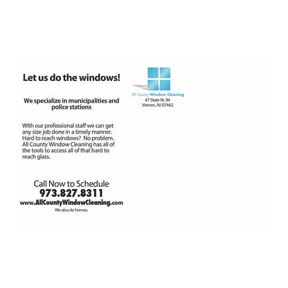 Municipalities Design Suite - Small Postcard - Back View