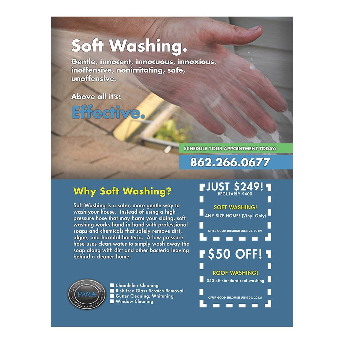 Soft Washing Color Flier