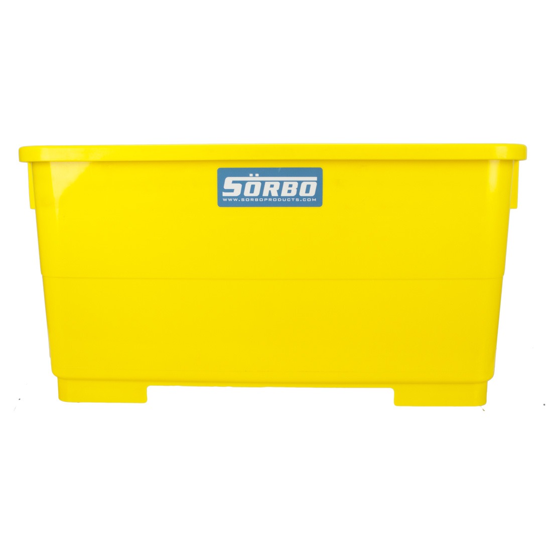 Sörbo Bucket with Clips for Squeegee and Washer for Leif Cart - 18 Inch - No Handle - Front View