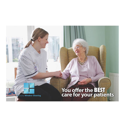 Hospital And Senior Center Design Suite - Small Postcard - Front View