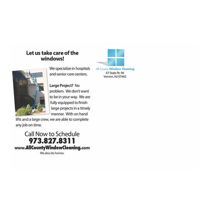 Hospital And Senior Center Design Suite - Small Postcard - Back View