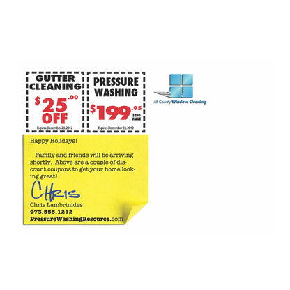 Last Chance Before The Holidays Design Suite - Small Postcard - Back View