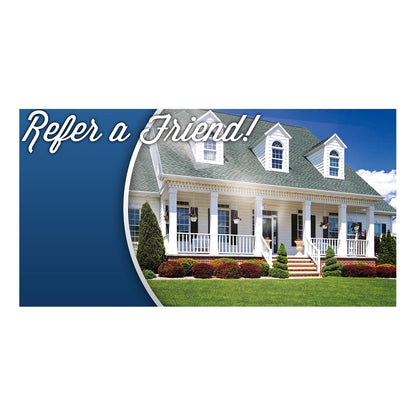 Refer A Friend Design Suite - Blue Facebook Ad View