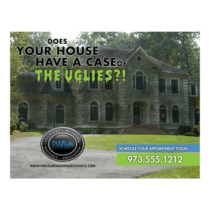 Case Of The Uglies Large Postcard Front Design