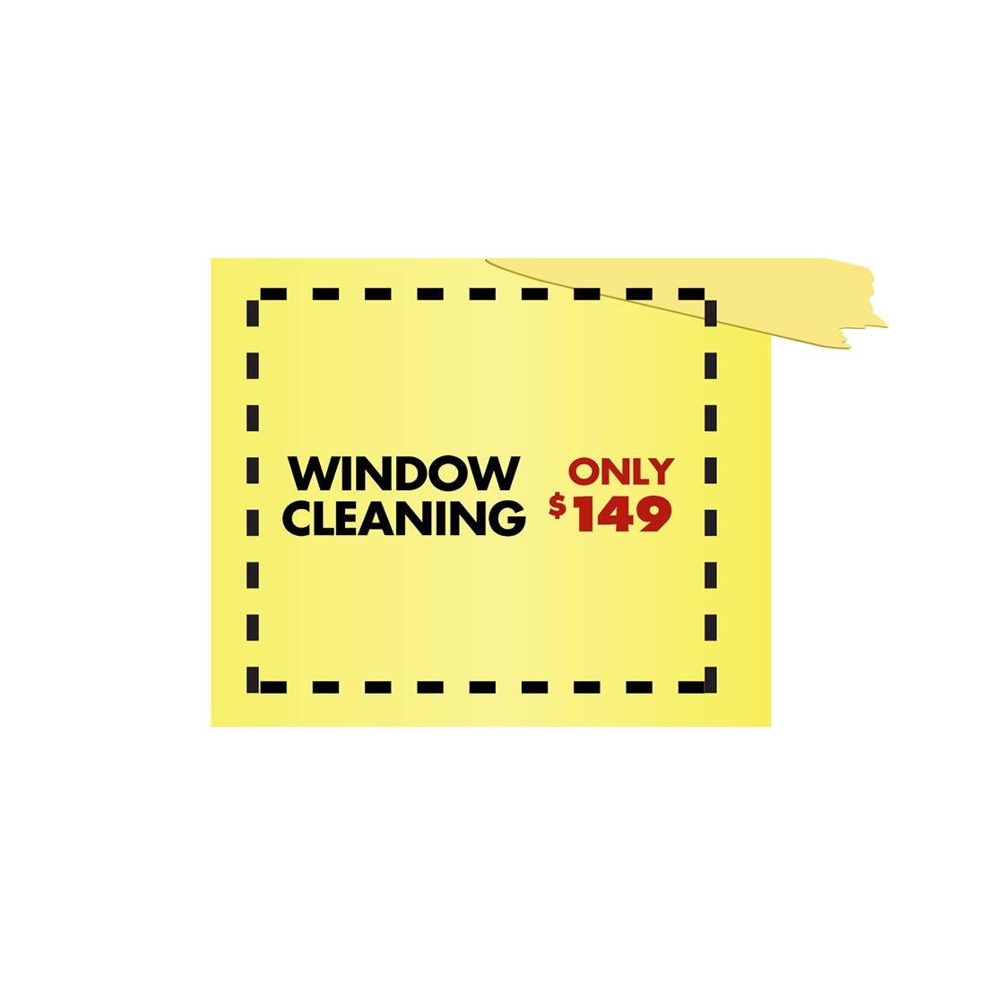 Post-It Design Suite - Window Cleaning - Facebook Ad View