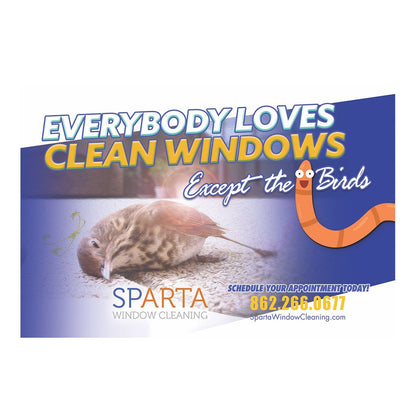 Except The Birds Design Suite - Postcard Small - Front View