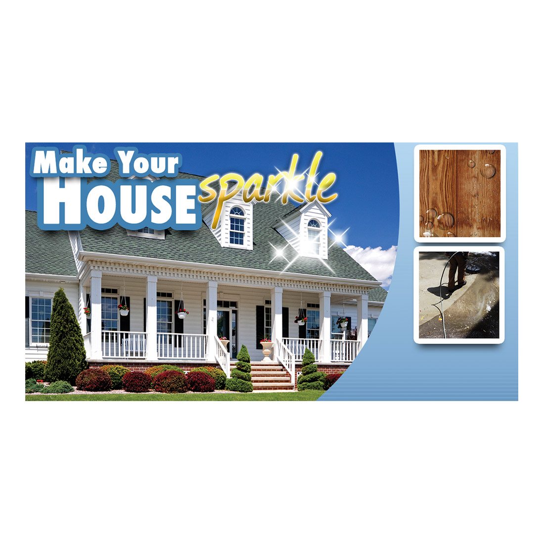 Make Your House Sparkle Facebook Ad