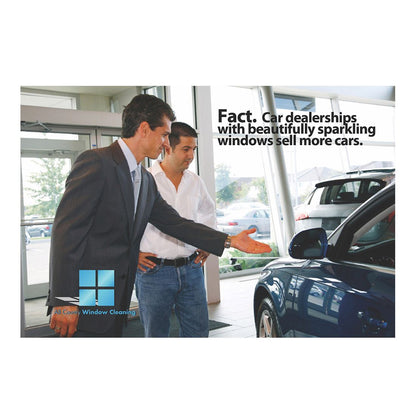 Car Dealership Design Suite - Small Postcard - Front View