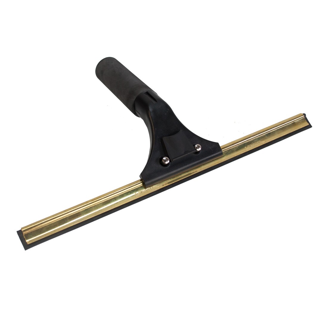 Ettore Complete Brass Ledge-Eze Squeegee Top View