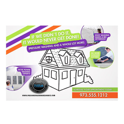 We Do It All Design Suite - Small Postcard - Front View