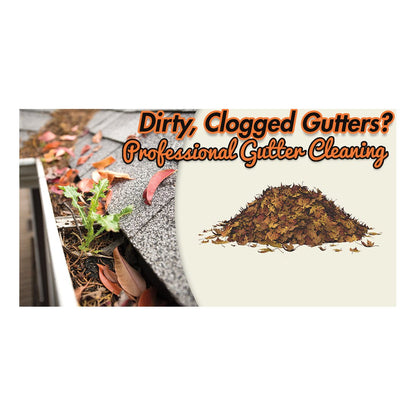 Dirty Clogged Gutters Facebook Ad