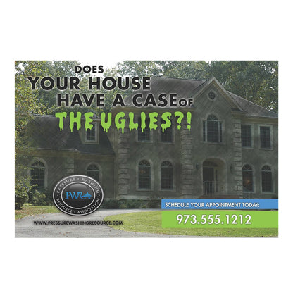 Case Of The Uglies Small Postcard Front Design