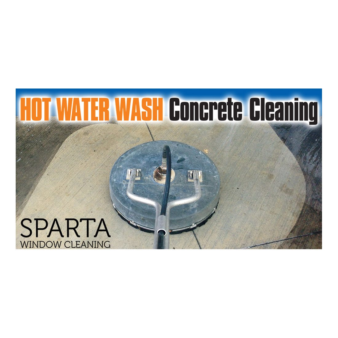 Concrete Cleaning - Logo - Facebook Ad View