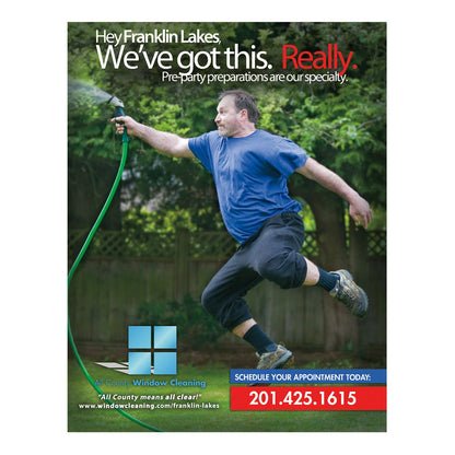 We've Got This Large Postcard Front Design