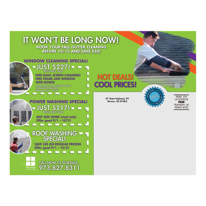 We Do It All Design Suite - Large Postcard - Back View