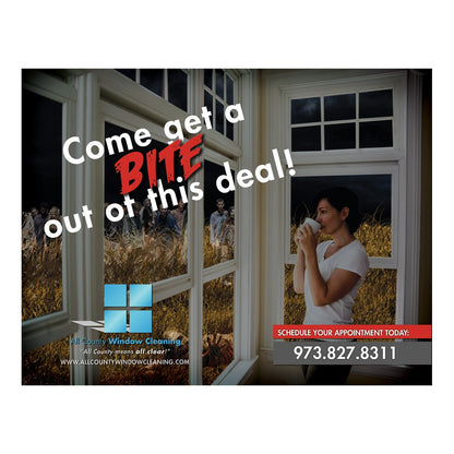 Walking Dead Design Suite - Large Postcard - Front View