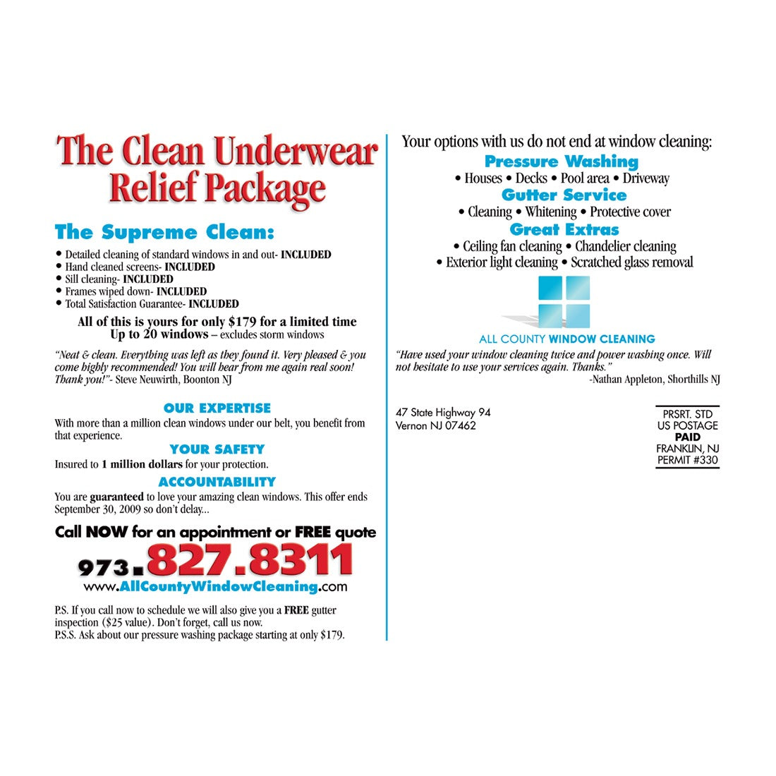 British Discovery Design Suite - Postcard Large - Back View