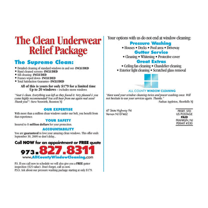 British Discovery Design Suite - Postcard Large - Back View