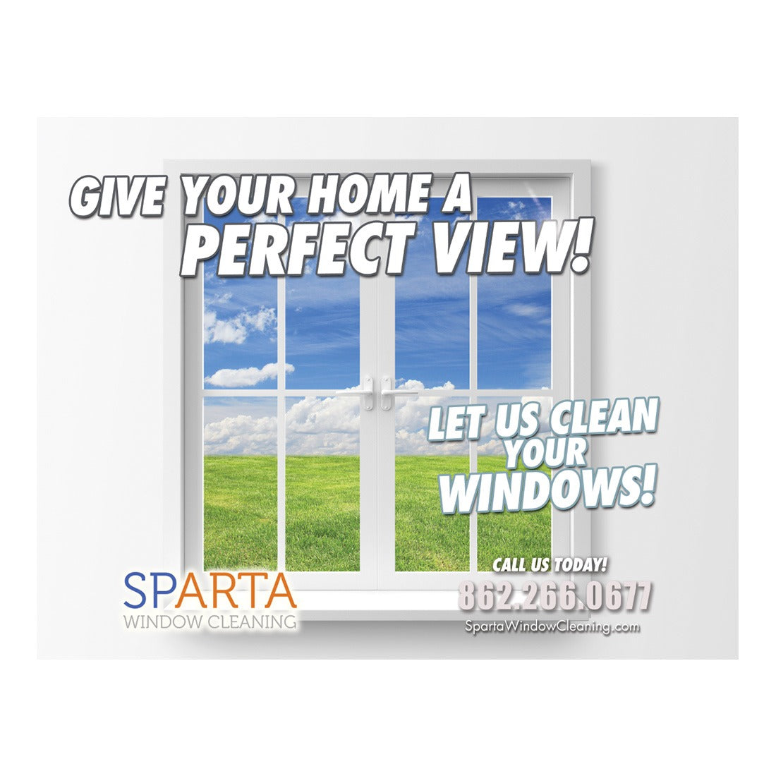 Perfect View Design Suite - Postcard Large - Front View