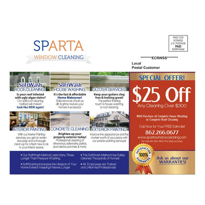 Luxury Series At Its Best Large Postcard Back Design