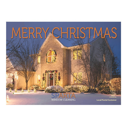 Holiday Light Removal Medium Postcard Front Design