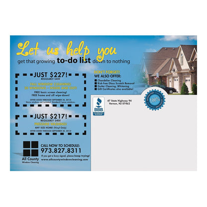 Celebrate Back To School Design Suite - Medium Postcard - Back View